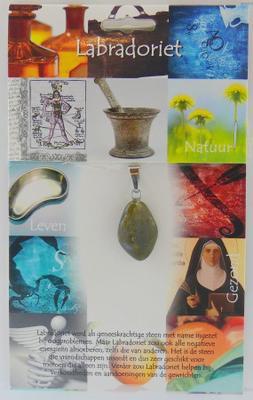 Steengoed Hanger gezondheidssteen labradoriet