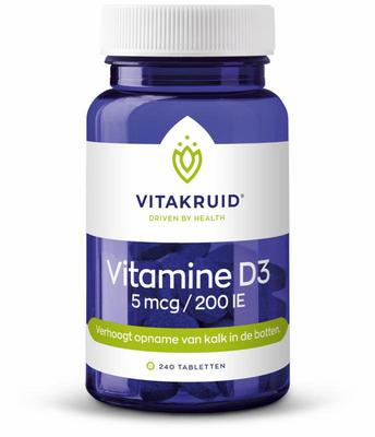 Vitakruid Vitakruid Vitamine D3 5 mcg / 200 IE