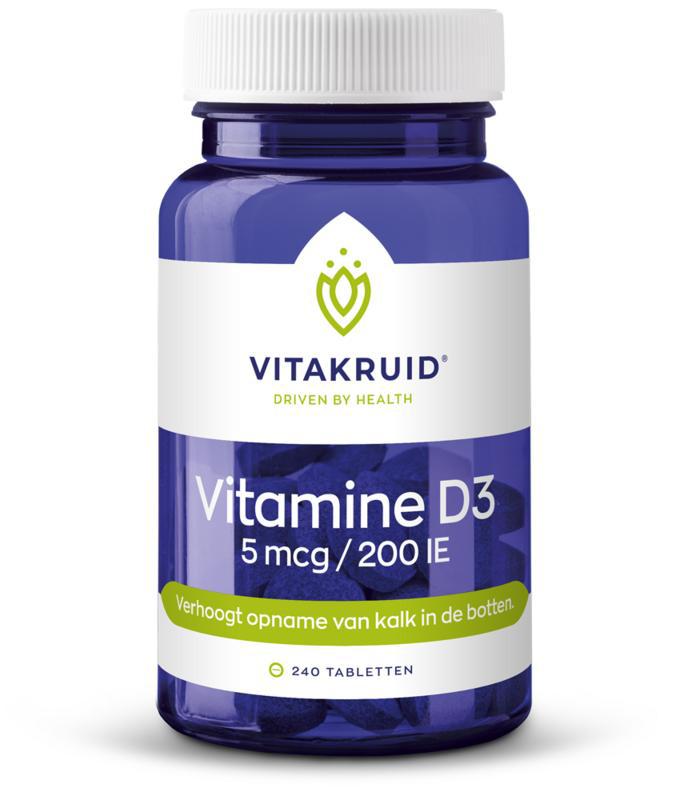 Vitakruid Vitamine D3 5 mcg / 200 IE