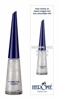 Herome Natural nail colour glitter