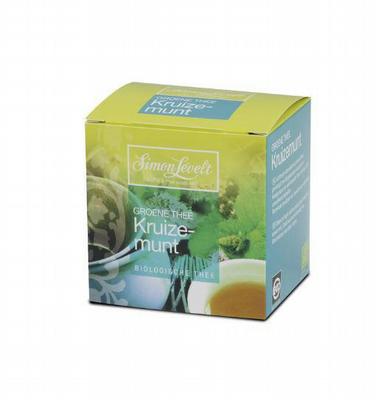 Simon Levelt Groene thee kruizemunt envelop bio