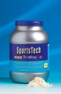 Merkloos tri whey vanille spt(s) 903g
