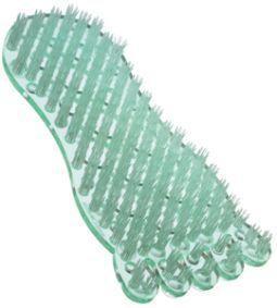 EARTH Voetzool scrub foot mat groen