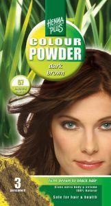 Henna Plus Colour powder 57 dark brown Henna Plus Colour powder 57 dark brown
