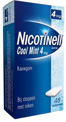 Nicotinell Kauwgom cool mint 4 mg