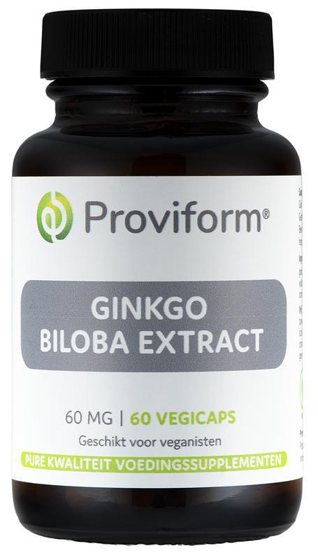 Ginkgo biloba 60 mg