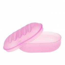 zeepdoos transparante kleuren assort