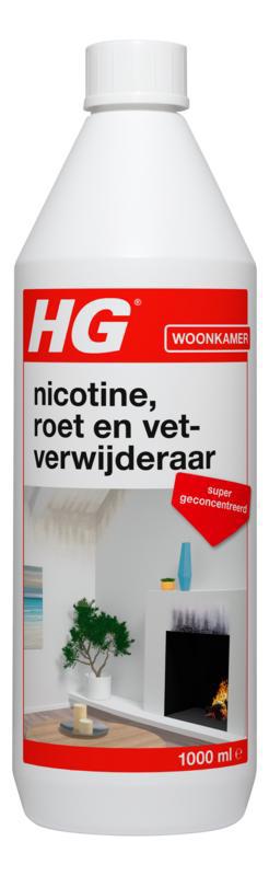 Rood nicotine roet en vet