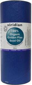 VIRIDIAN organic golden flaxseed oil 500 olie