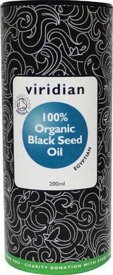VIRIDIAN Organic black seed oil virid 200ml