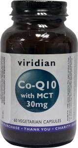 VIRIDIAN co-enzyme q10 30 mg with mct 60 caps