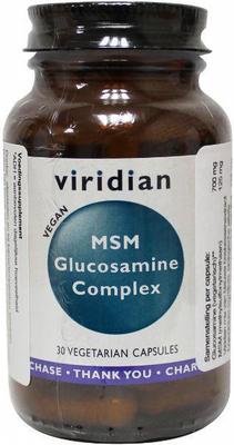 VIRIDIAN msm glucosamine complex 30 caps