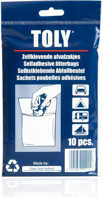 afvalzakjes zelfklevend- 10st