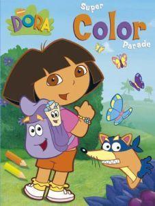 Merkloos dora super color parade boek