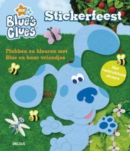 blue's clues stickerfeest boek