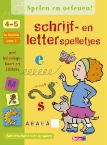 Merkloos spelen oef schrijf/letter boek