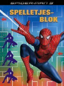 Merkloos spider-man 3 spelletjesblok boek