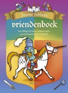 Merkloos stoere ridders vriendenboek boek