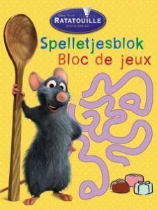 Merkloos disney spelletjesblok ratat boek