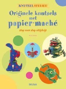 Merkloos knutselatelier papier-marche boek