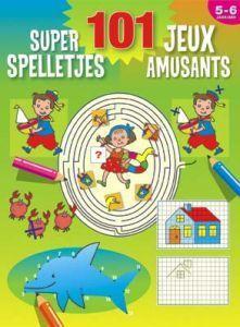 Merkloos 101 super spelletjes (5-6 j.)@ boek