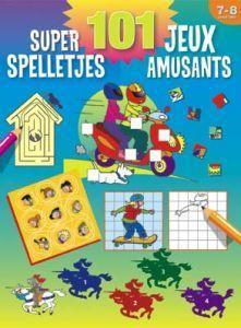 Merkloos 101 super spelletjes (7-8 j.) boek