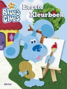 Merkloos blue's clues eerste kleurboek boek