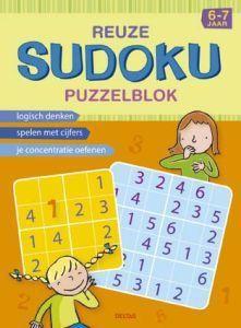 reuze sudoku puzzelblok 6-7 j boek