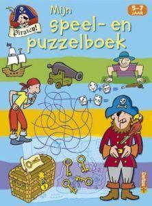 Merkloos speel+puzzelboek-piraten 5-7j boek