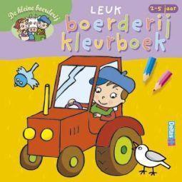 Merkloos leuk boerderij kleurboek 2-5j boek