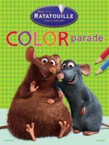 Merkloos disneycolor parade ratatouille boek