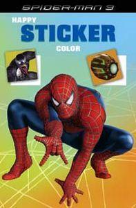 spider-man 3 happy stick color boek