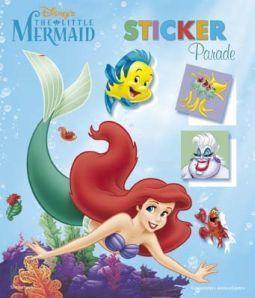disney stickerparade litt merm boek