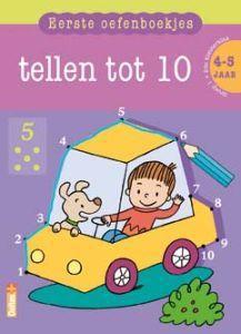 1e oefenboekjes tellen tot 10 boek