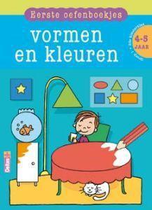 Merkloos 1e oefenboekjes 12 vormen 4-5j boek