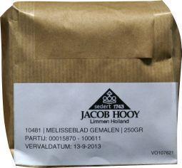 Jacob Hooy Melisseblad gemalen