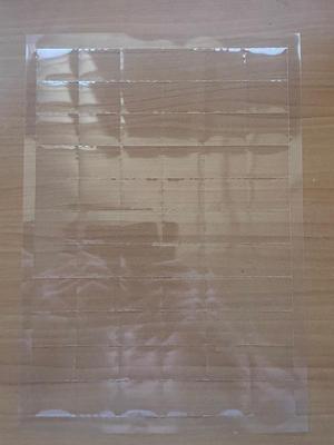 Holland Pharma Schapkaartjes transparant doos