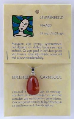 Sterrenbeeldsteen hanger maagd