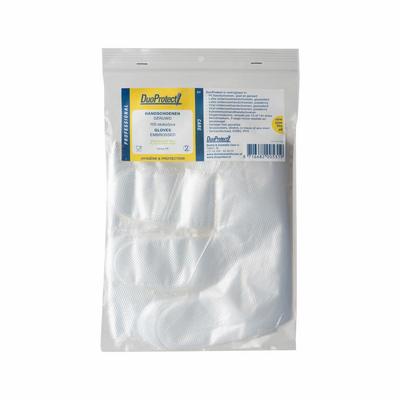 Duoprotect Wegwerphandschoen transparant ruw