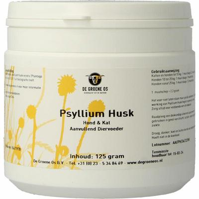 Groene Os Psyllium husk hond kat