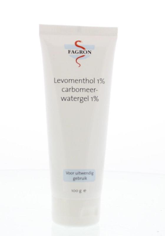 Levomenthol 1% carbomeerwatergel 1%