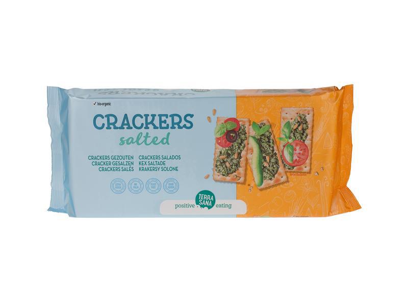 Crackers gezouten bio