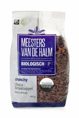 De Halm Crunchy chocolade/sinaasappel