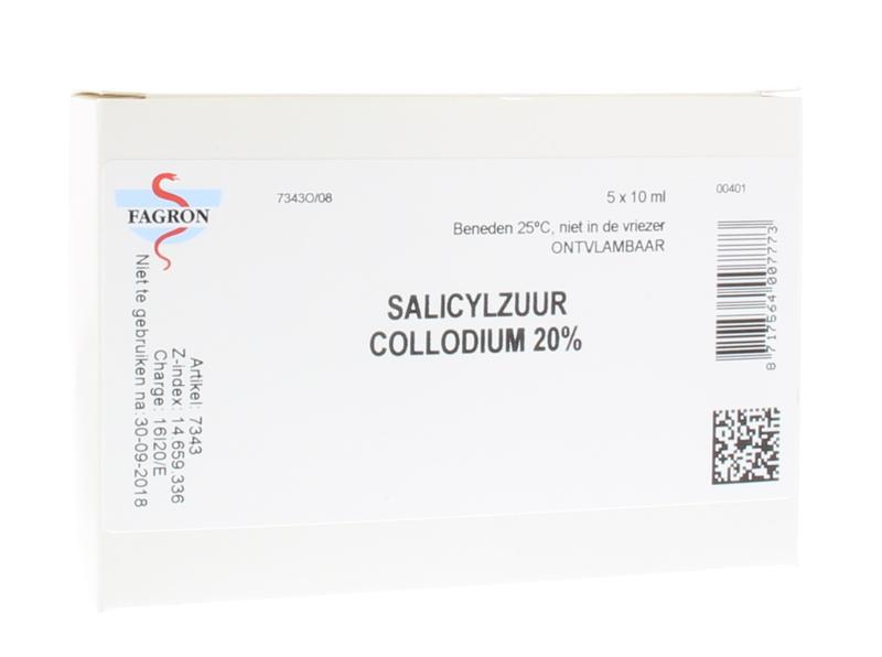 Salicylzuurcollodium 20% 10ml
