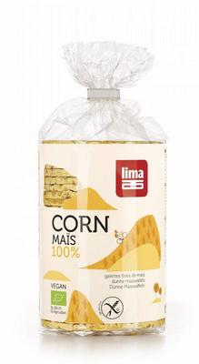Lima Maiswafels dun rond bio