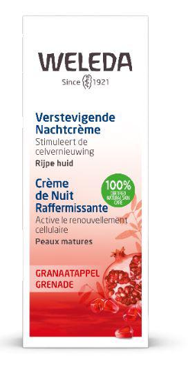 Granaatappel verstevigende nachtcreme