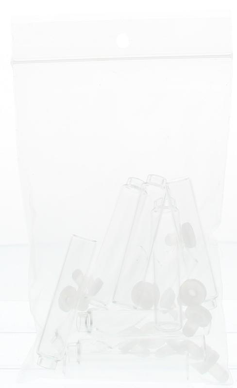 Testbuisjes glas leeg