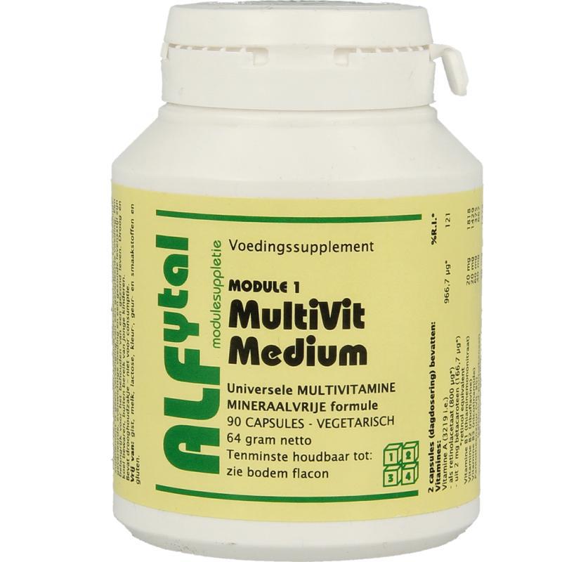 MultiVit medium - mineraalvrij