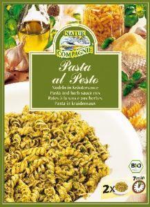 Merkloos natur com pasta al pesto 140gr