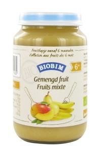 Biobim Gemengd fruit 6 maanden Demeter